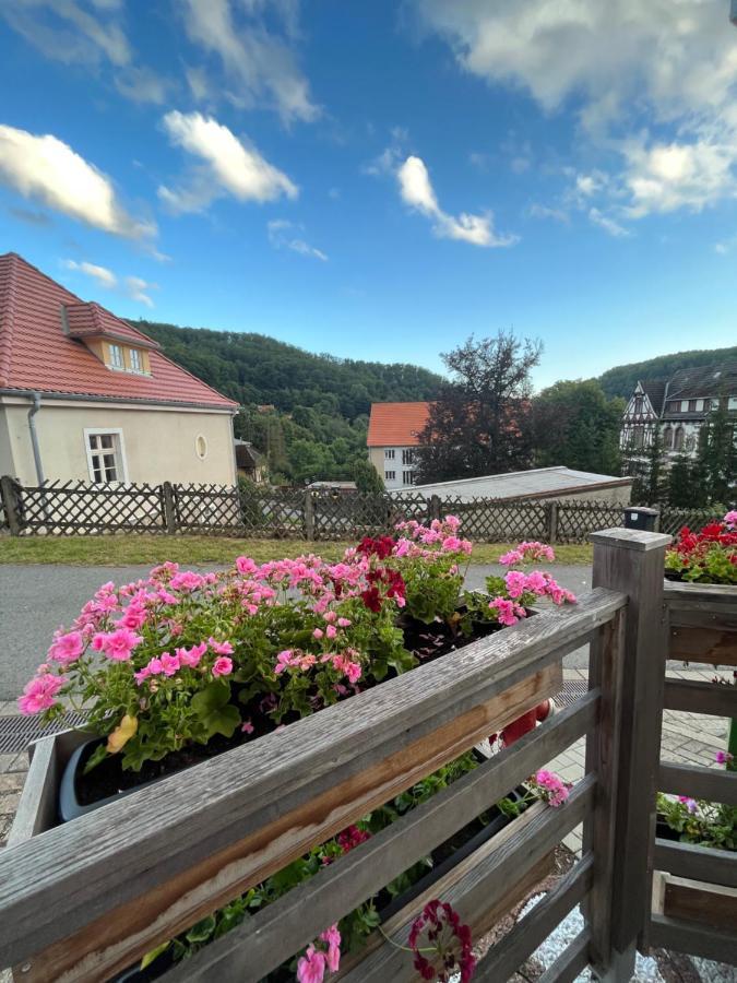 Ferienwohnung An Der Thyrahoehe Stolberg  Luaran gambar